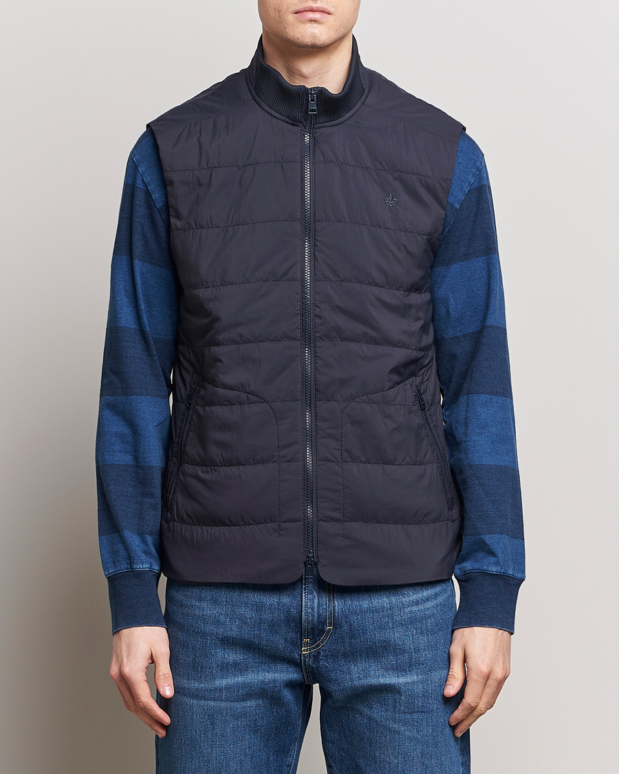 Herre | Jakker | Morris | Lewis Padded Vest Old Blue