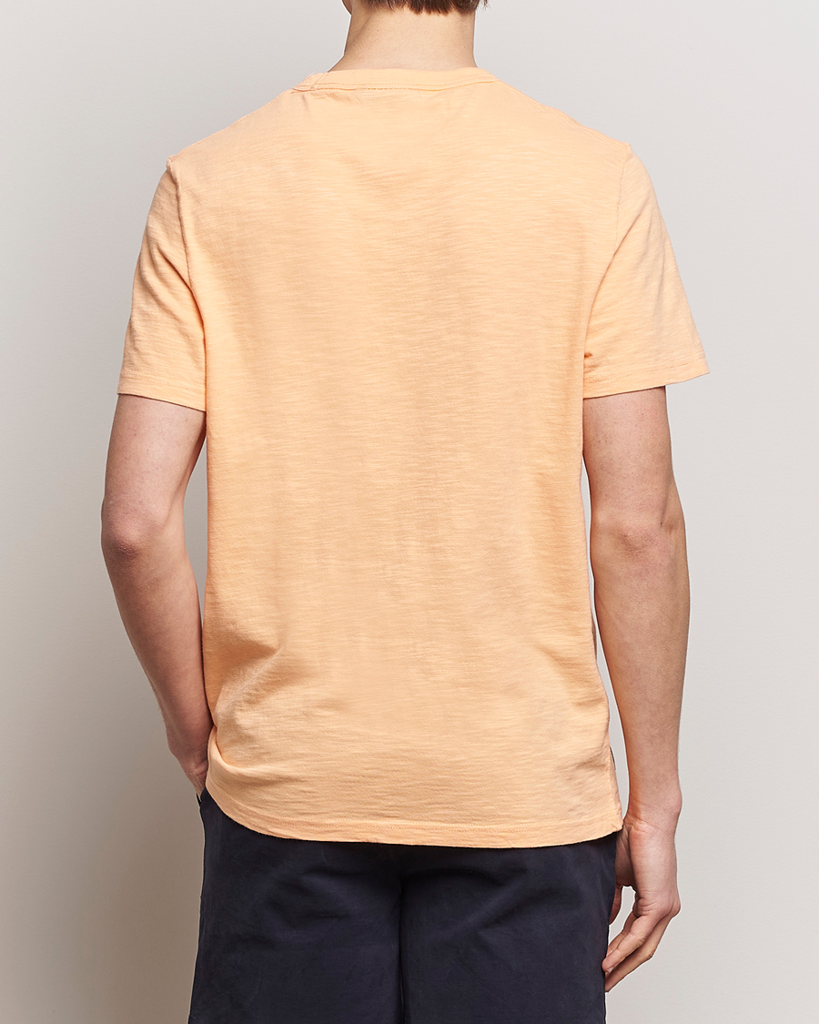 Herre | T-Shirts | Morris | Watson Slub Crew Neck T-Shirt Orange