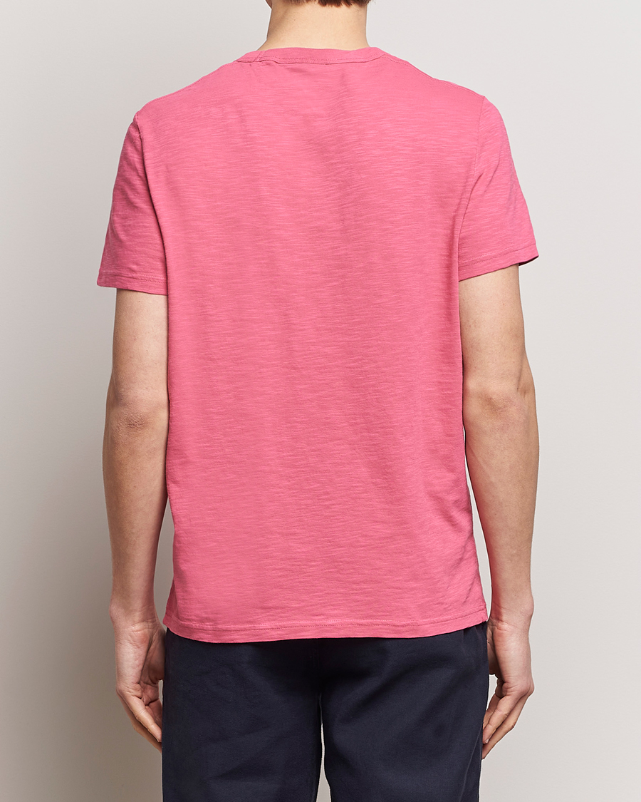 Herre | T-Shirts | Morris | Watson Slub Crew Neck T-Shirt Pink
