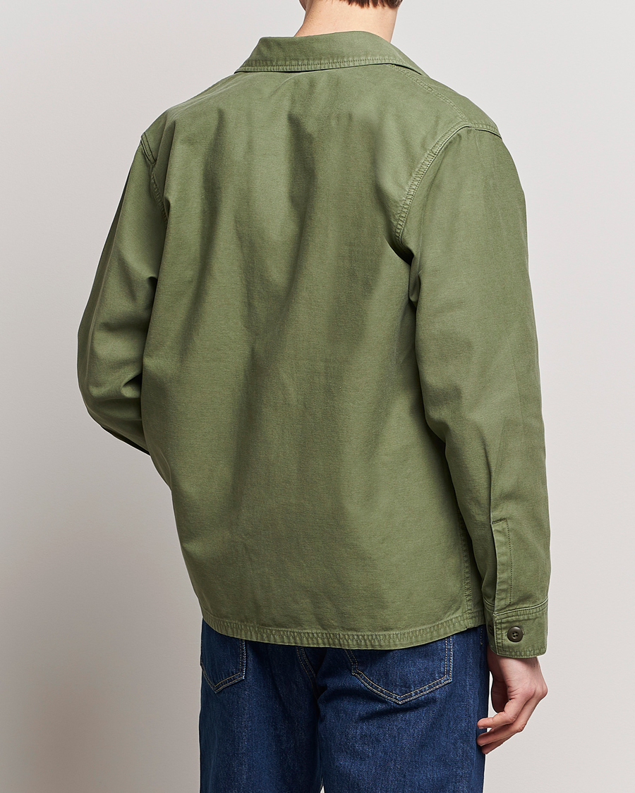 Herre | Jakker | Filson | Reverse Sateen Jac-Shirt Washed Green