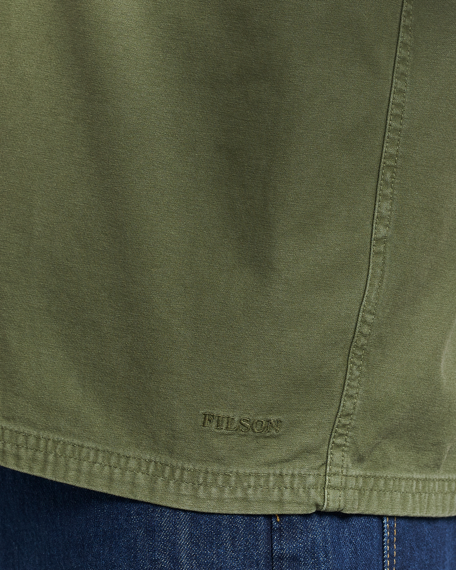 Herre | Jakker | Filson | Reverse Sateen Jac-Shirt Washed Green