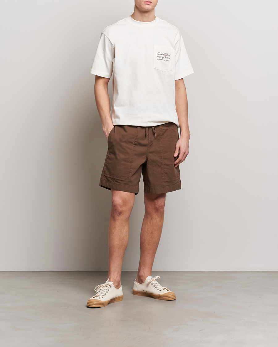 Herre | Shorts | Filson | Granite Mountain Drawstring Shorts Dark Earth