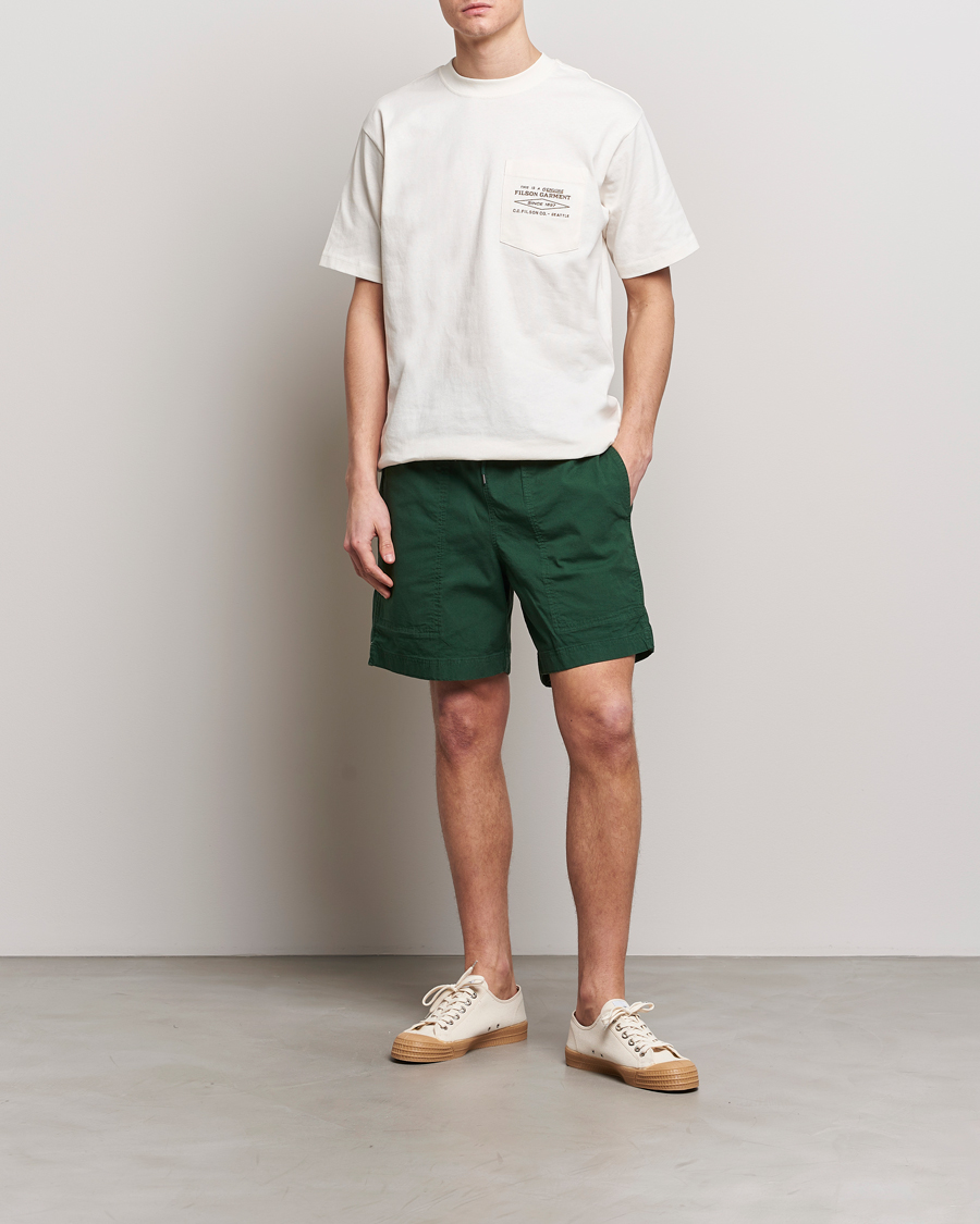 Herre | Shorts | Filson | Granite Mountain Drawstring Shorts Pine Needle