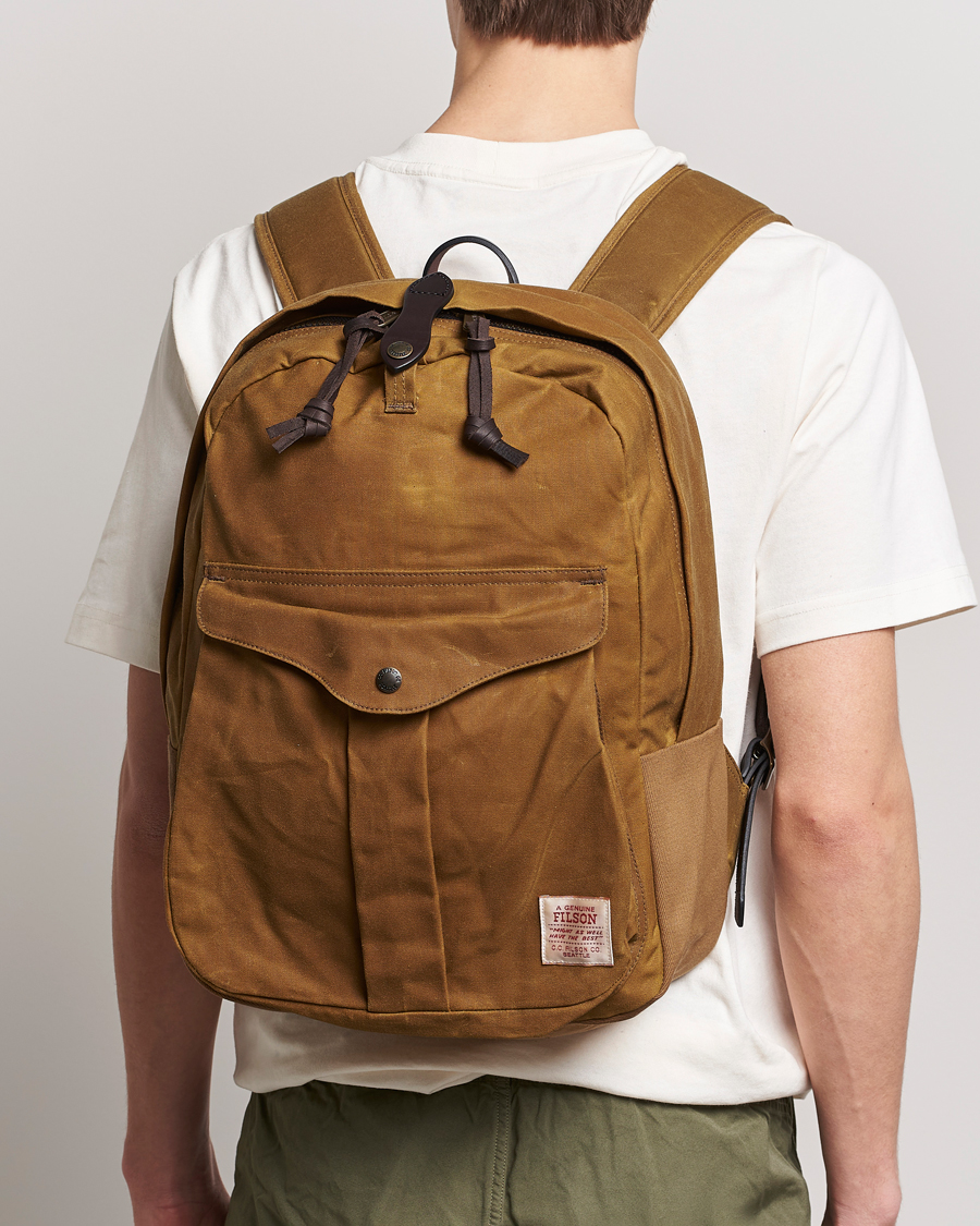 Herre | Tilbehør | Filson | Journeyman Backpack Tan