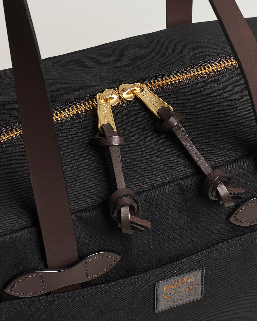 Herre | Tasker | Filson | Tote Bag With Zipper Black