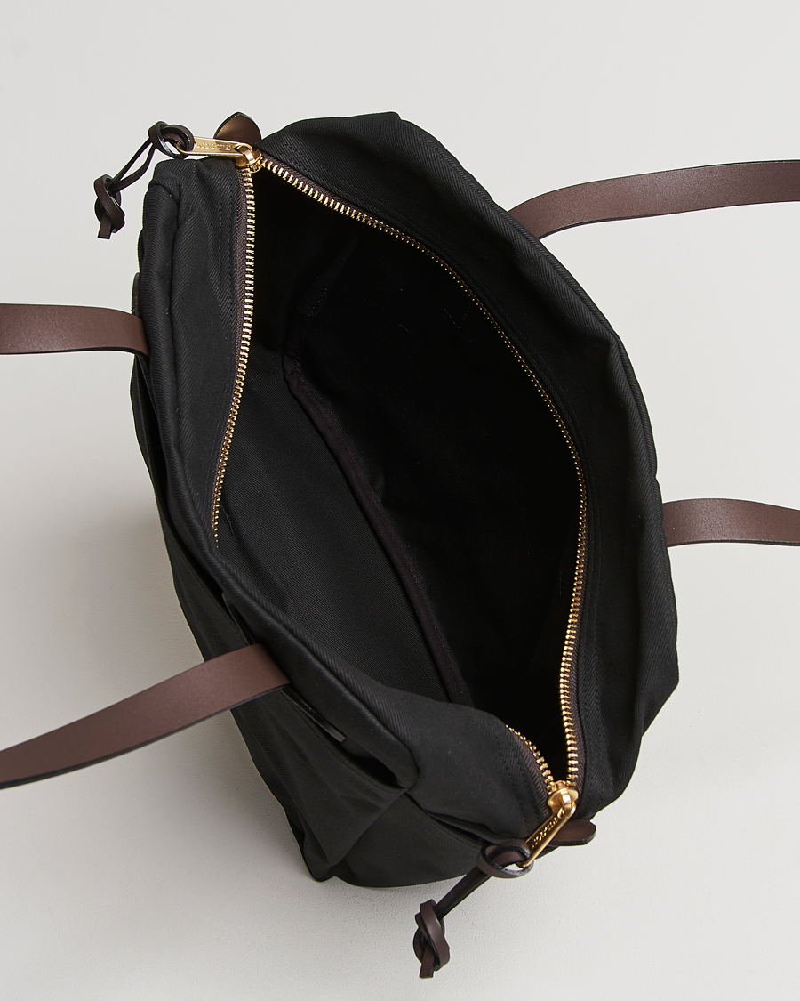 Herre | Tasker | Filson | Tote Bag With Zipper Black