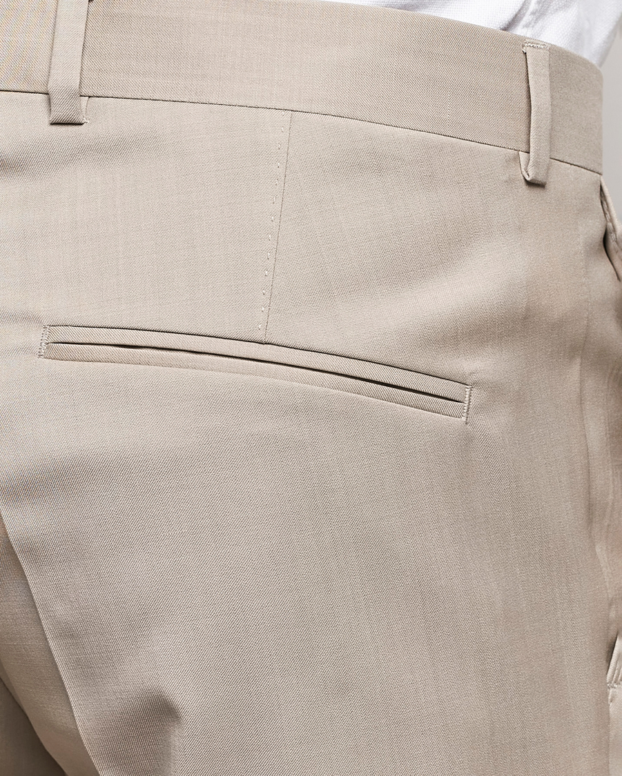 Herre | Jakkesæt | Oscar Jacobson | Fogerty Super 130's Wool Suit Beige
