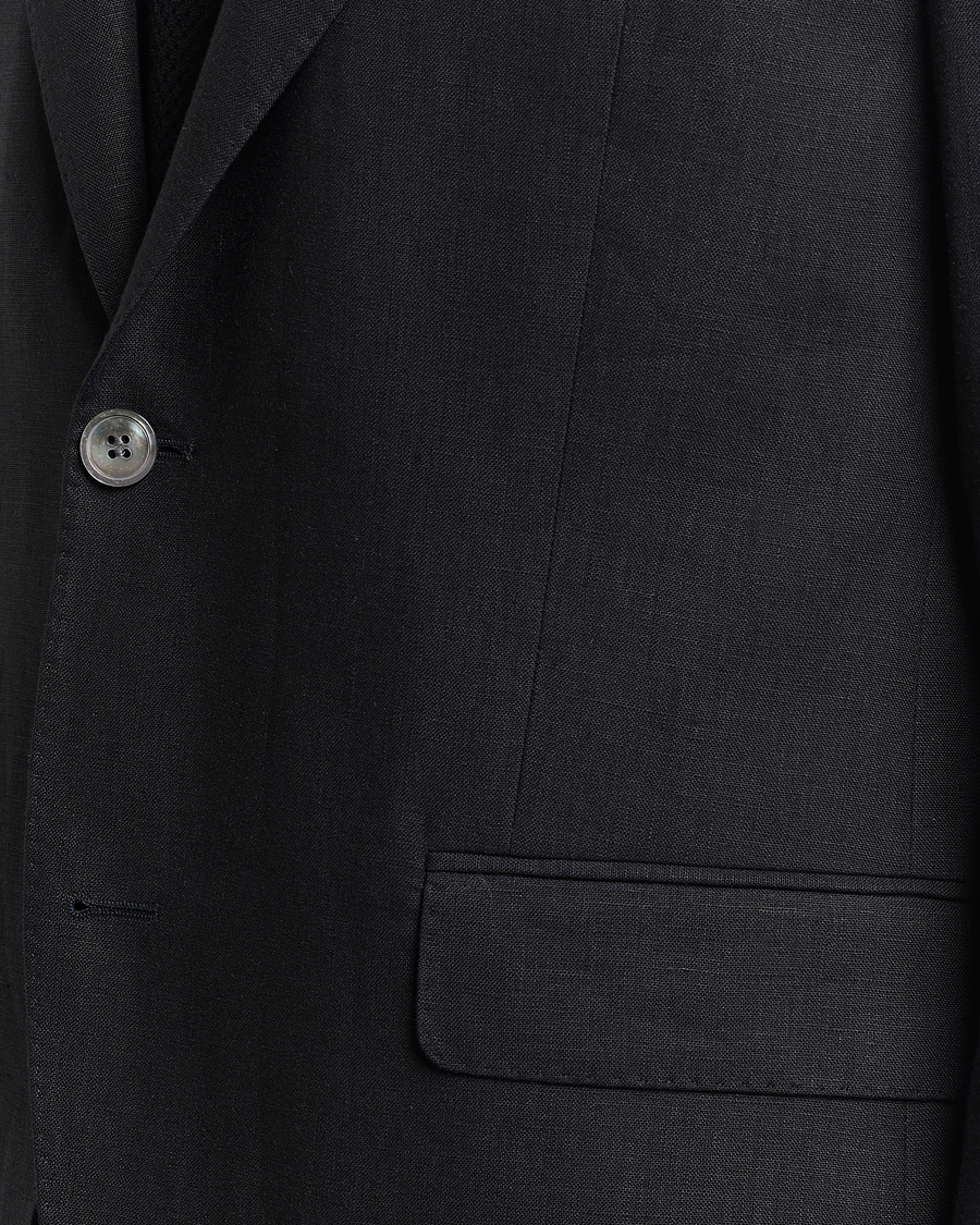 Herre | Blazere & jakker | Oscar Jacobson | Fogerty Linen Blazer Black