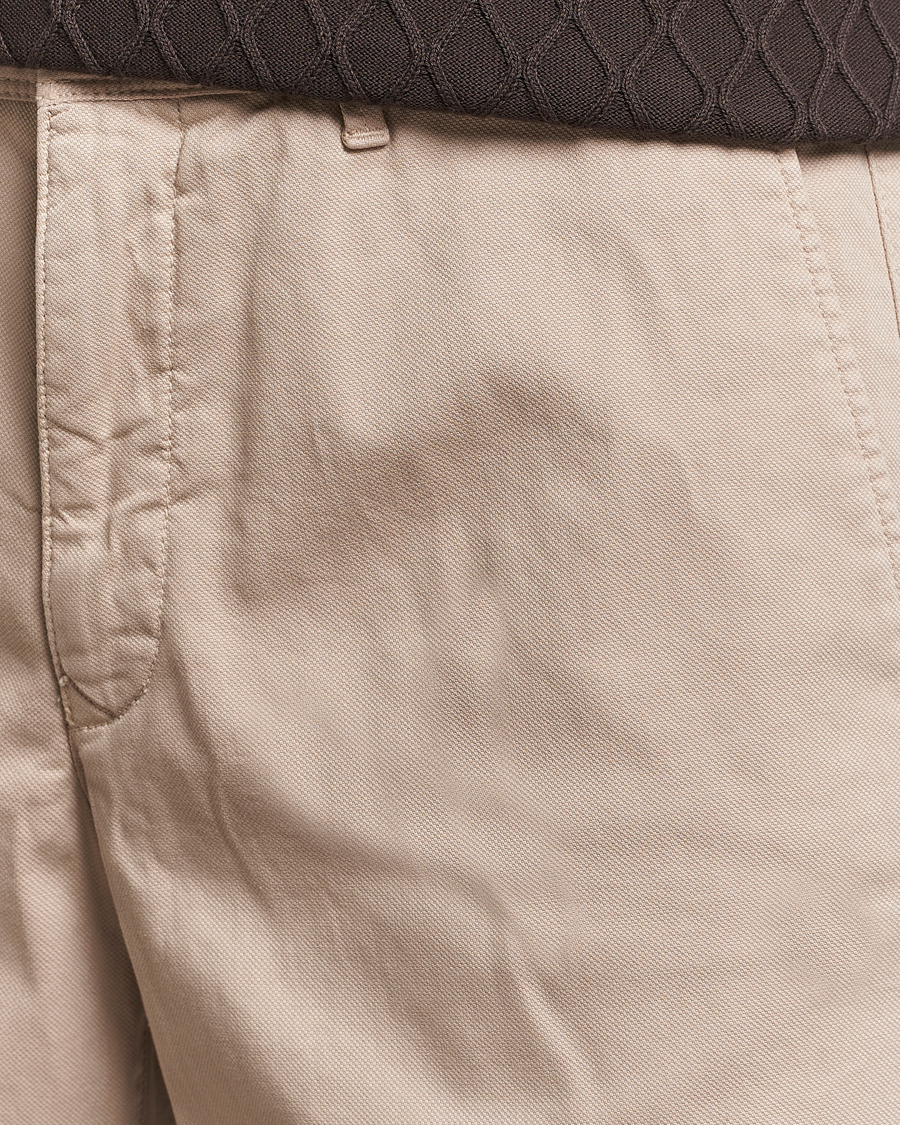 Herre | Shorts | Oscar Jacobson | Teodor Cotton Shorts Beige