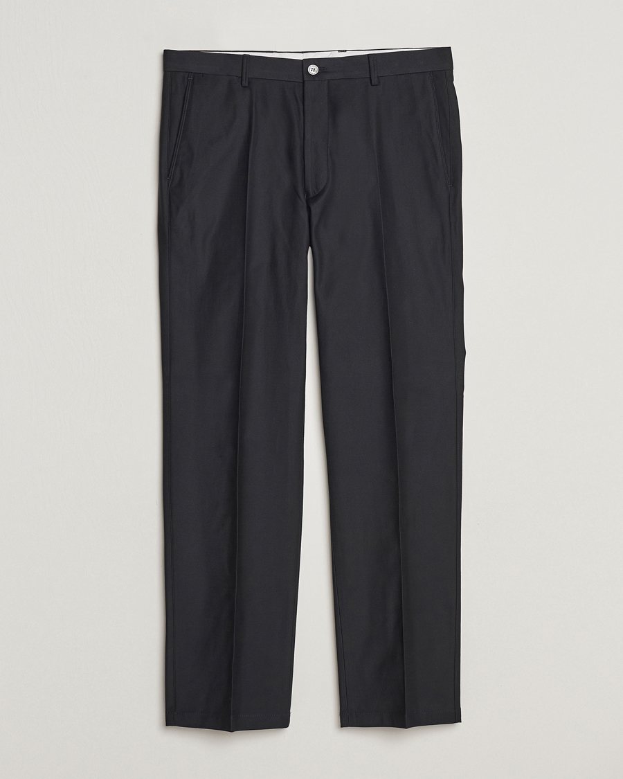 Herr |  | Oscar Jacobson | Decker Cotton Trousers Black