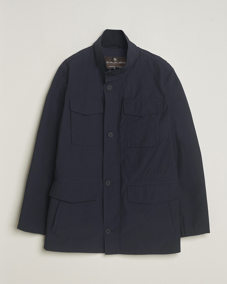 Herre | Jakker | Oscar Jacobson | Smyth Field Jacket Navy