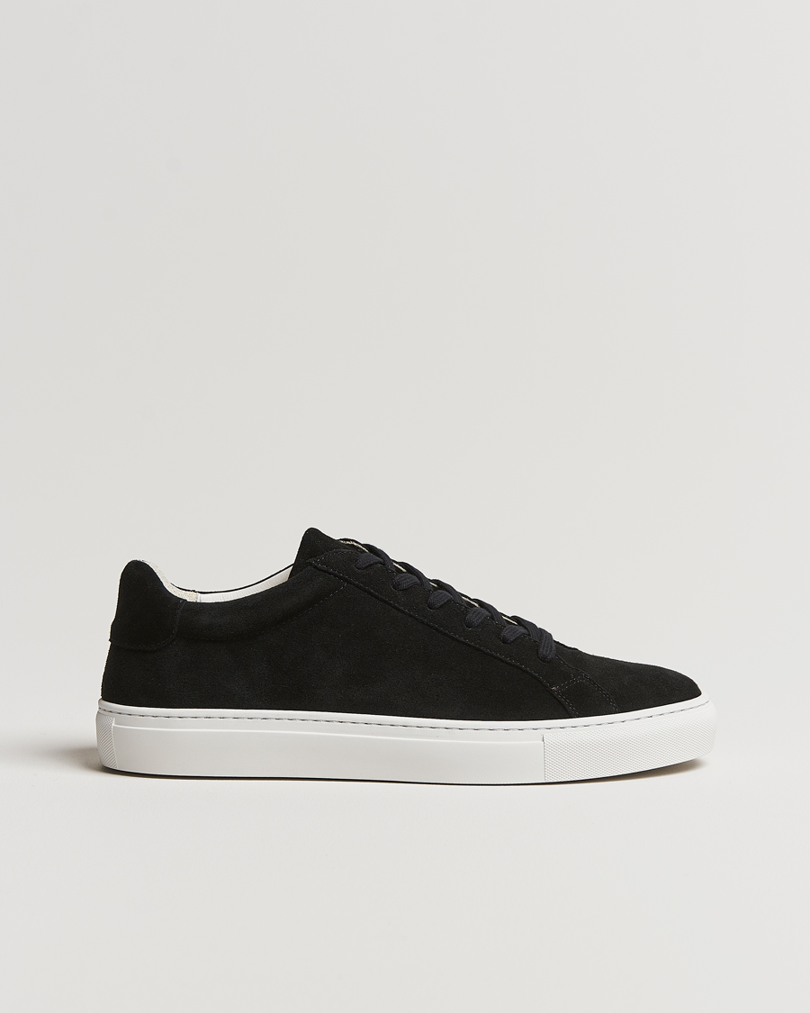 Herre | A Day's March Suede Marching Sneaker Black | A Day's March | Suede Marching Sneaker Black