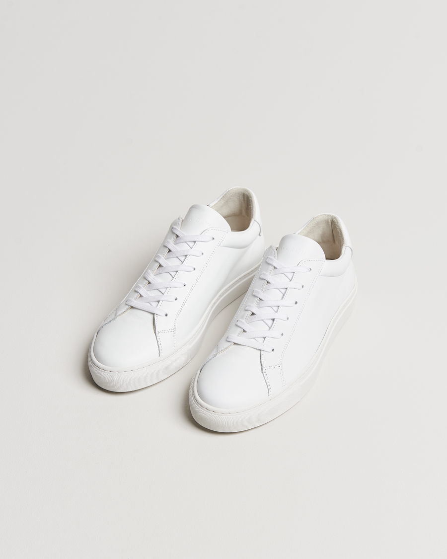 Herre |  | A Day's March | Leather Marching Sneaker White