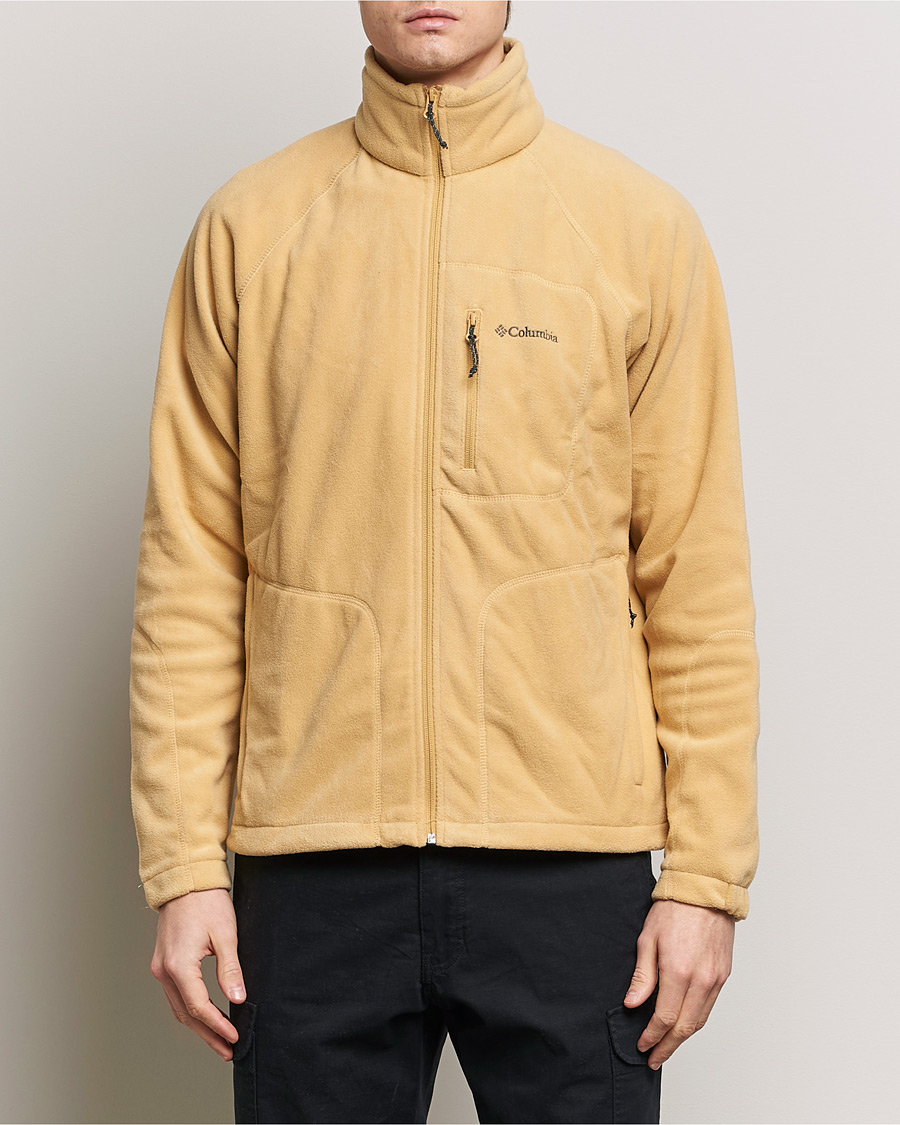 Men |  | Columbia | Fast Trek Full Zip Fleece Light Camel