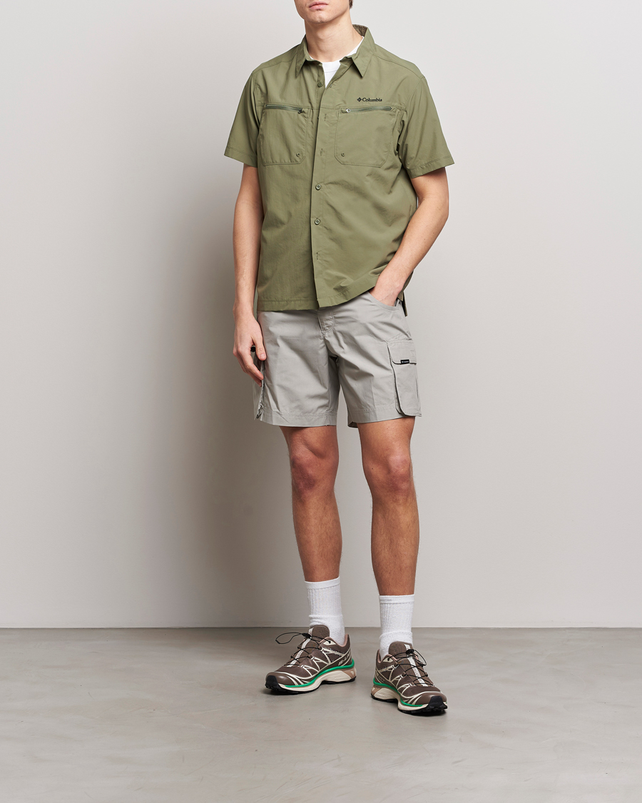 Herre | Skjorter | Columbia | Mountaindale Short Sleeve Outdoor Shirt Stone Green