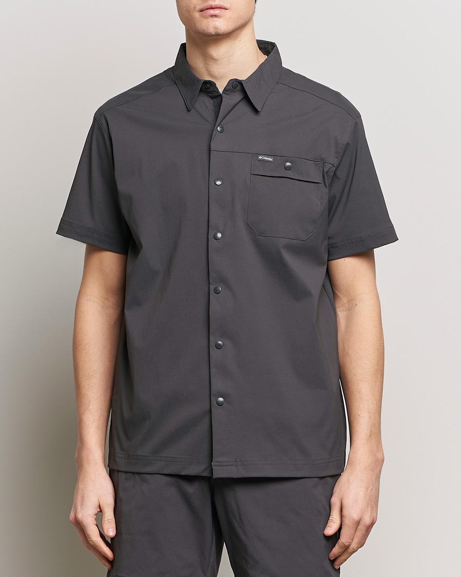 Herre | Outdoor | Columbia | Landroamer Ripstop Short Sleeve Shirt Shark