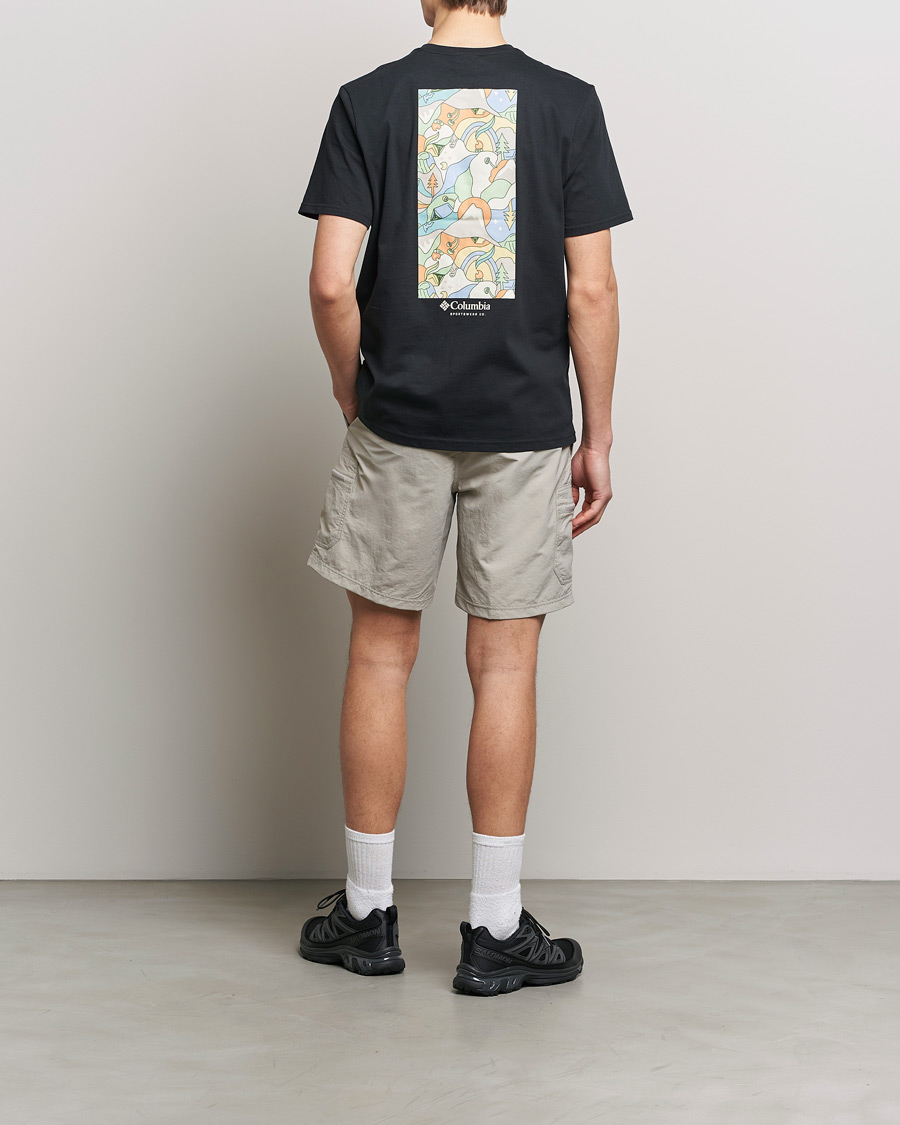 Herre | T-Shirts | Columbia | Explorers Canyon Back Print T-Shirt Black