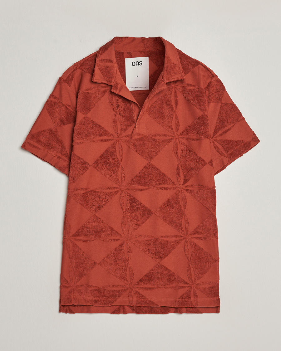 Herre | Polotrøjer | OAS | Short Sleeve Terry Polo Plateau