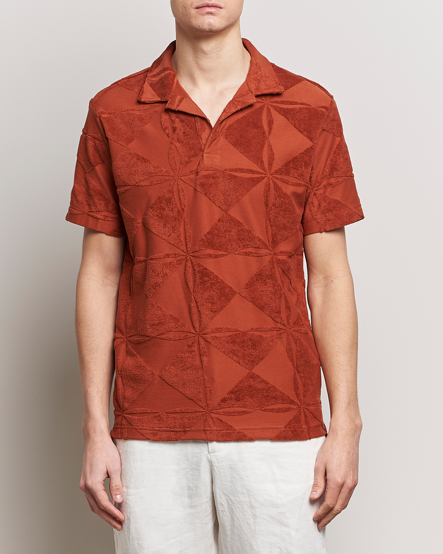 Herre | Polotrøjer | OAS | Short Sleeve Terry Polo Plateau