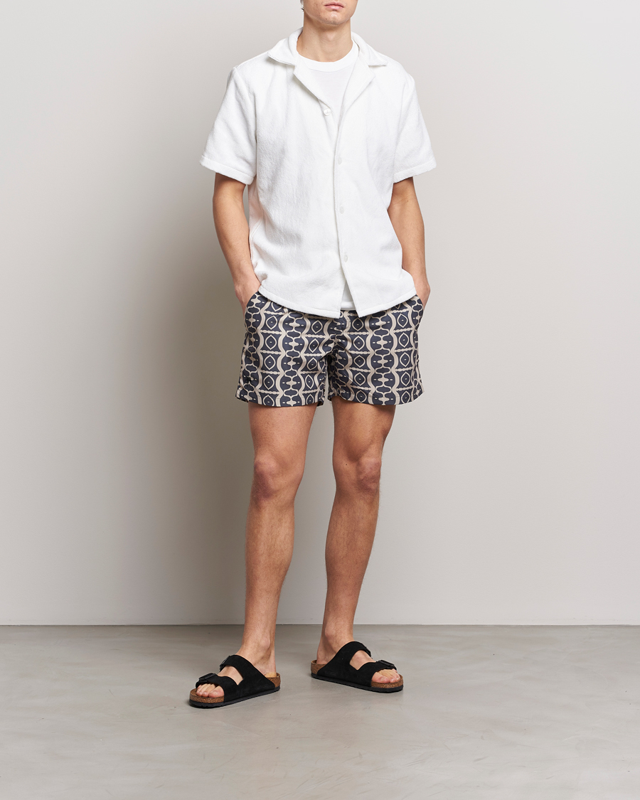 Herre | Badebukser | OAS | Printed Swimshorts Forge Hypnotise