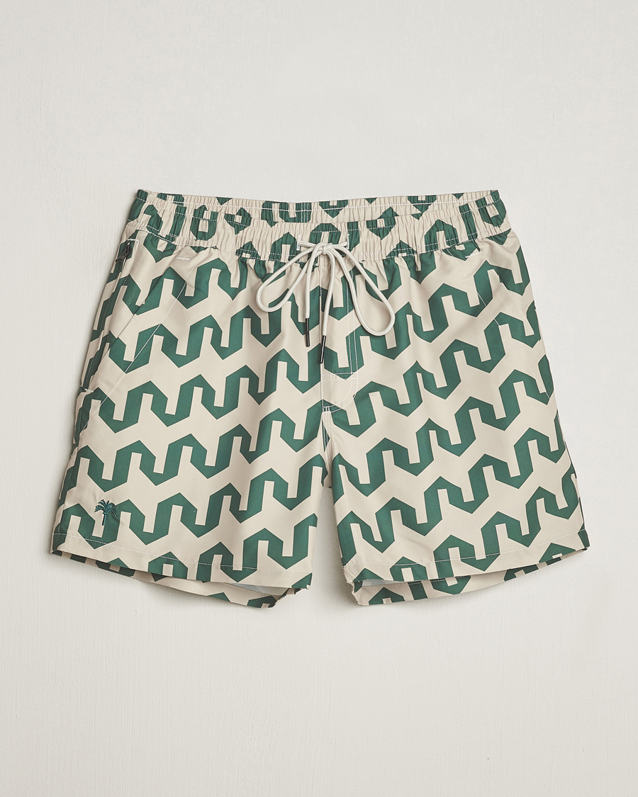 Herre | Badebukser | OAS | Printed Swimshorts Atlas