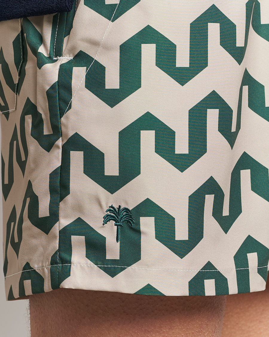 Herre | Badebukser | OAS | Printed Swimshorts Atlas