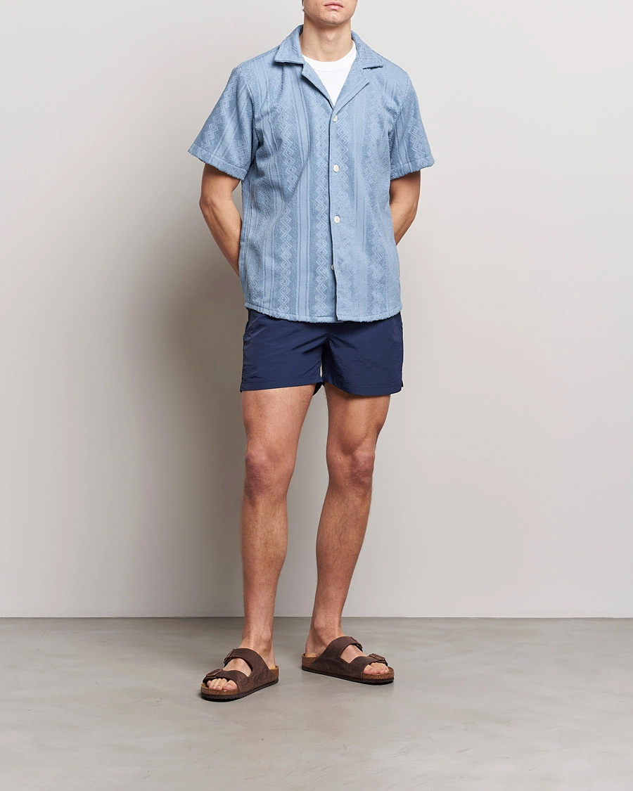 Herre | Badebukser | OAS | Plain Swimshorts Navy