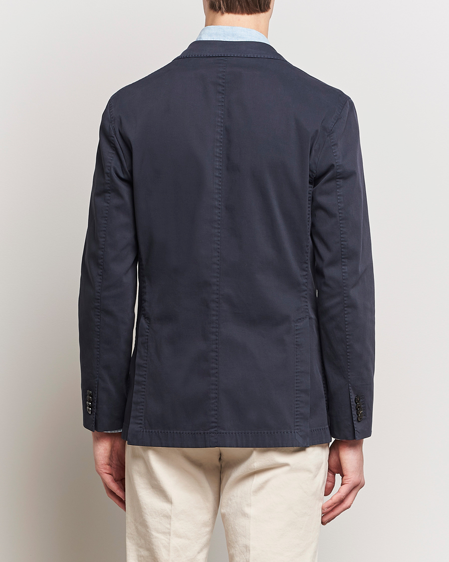 Herre | Blazere & jakker | Boglioli | K Jacket Cotton Stretch Blazer Navy