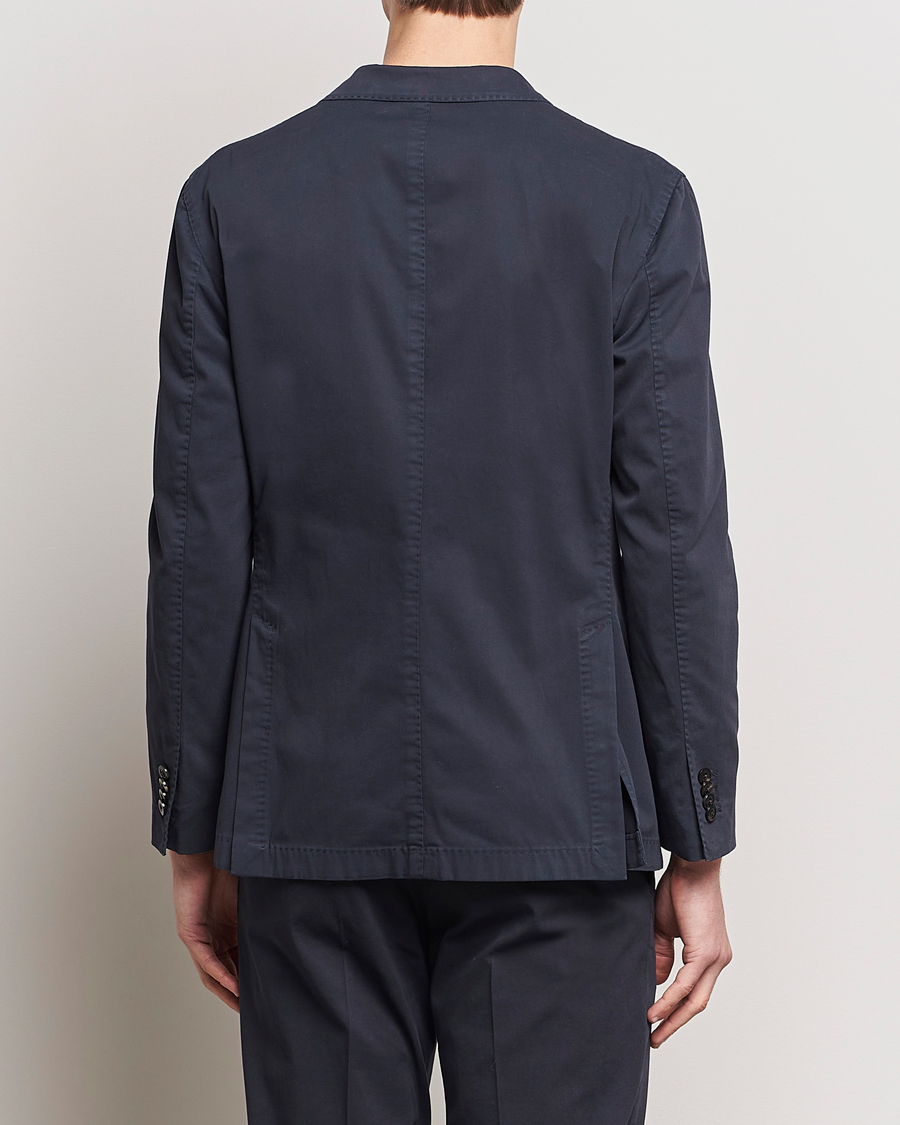 Herre | Blazere & jakker | Boglioli | K Jacket Double Breasted Cotton Blazer Navy