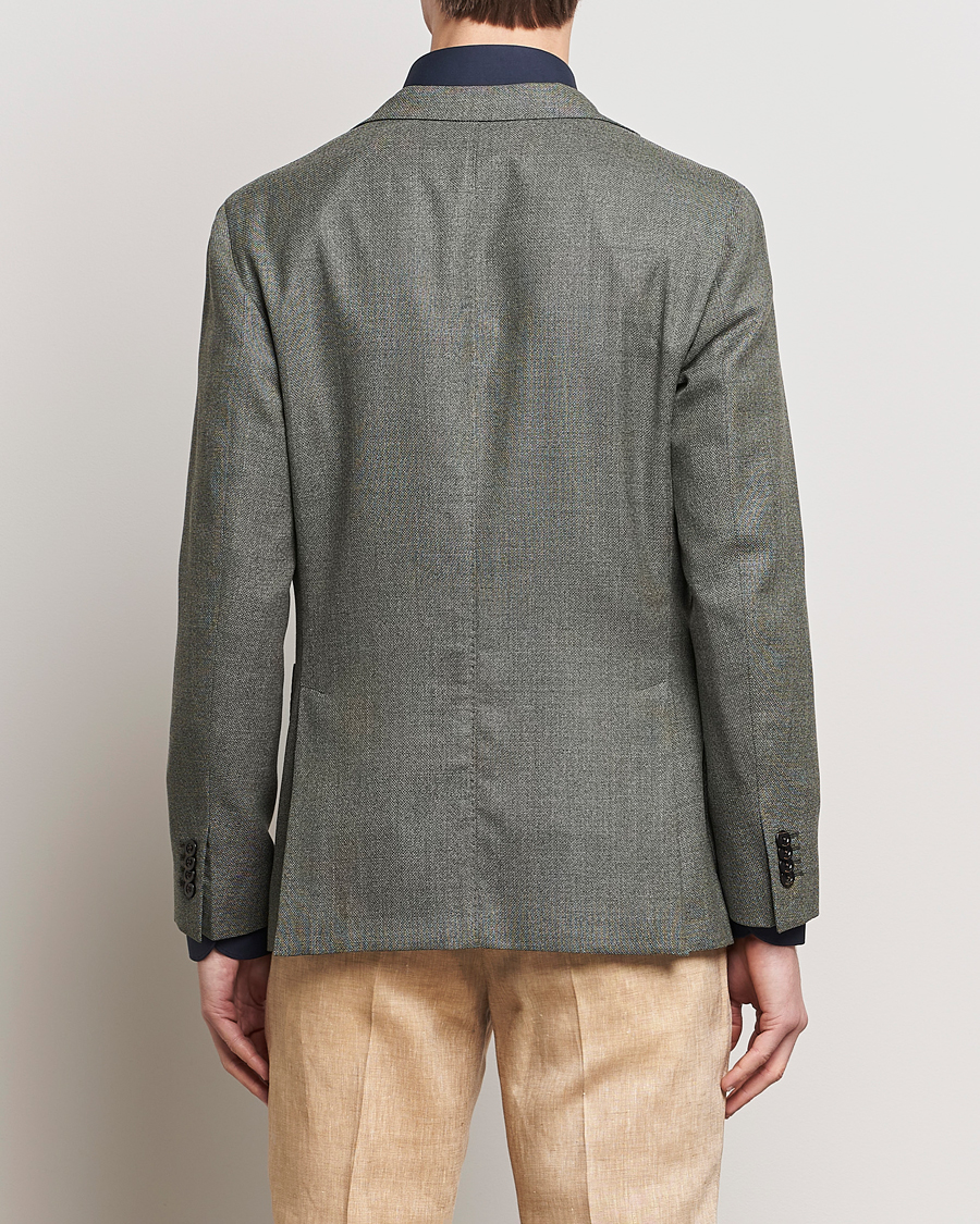 Herre | Blazere & jakker | Boglioli | K Jacket Wool Hopsack Blazer Sage Green