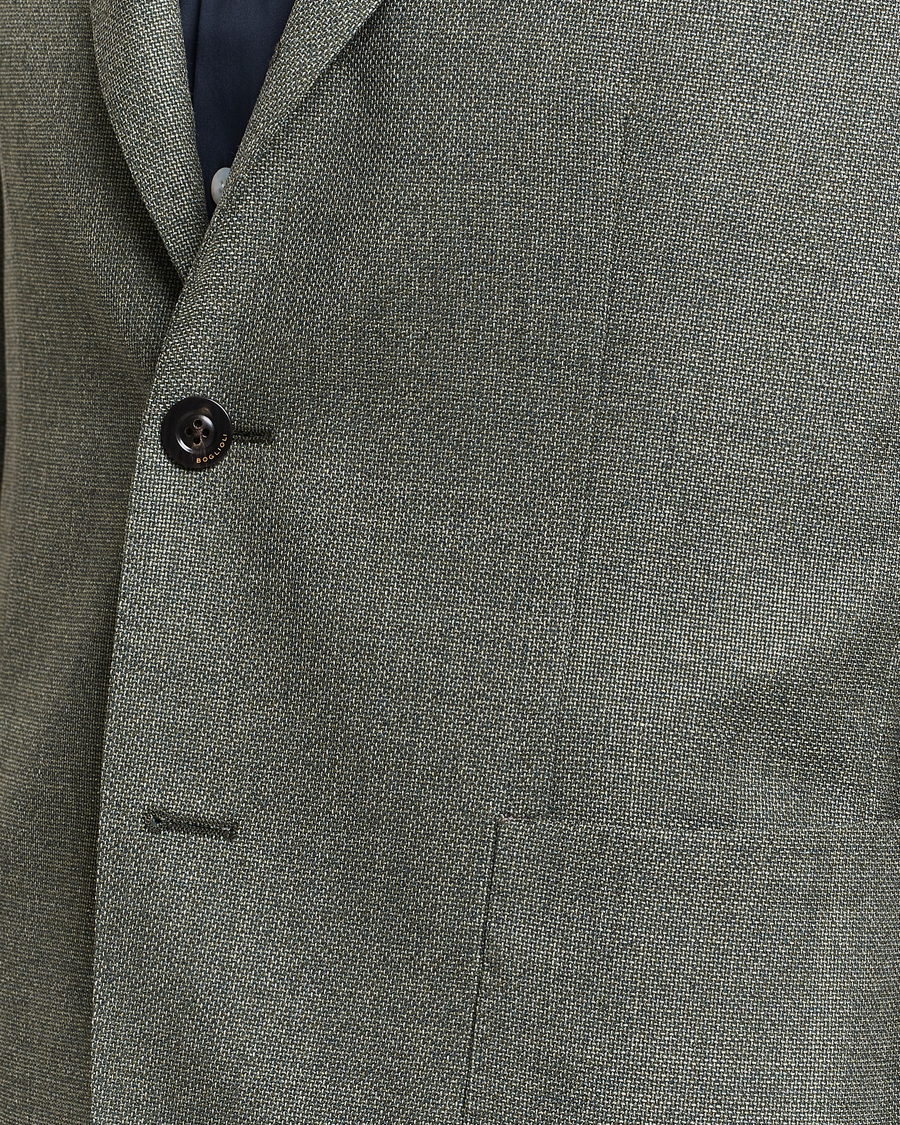 Herre | Blazere & jakker | Boglioli | K Jacket Wool Hopsack Blazer Sage Green