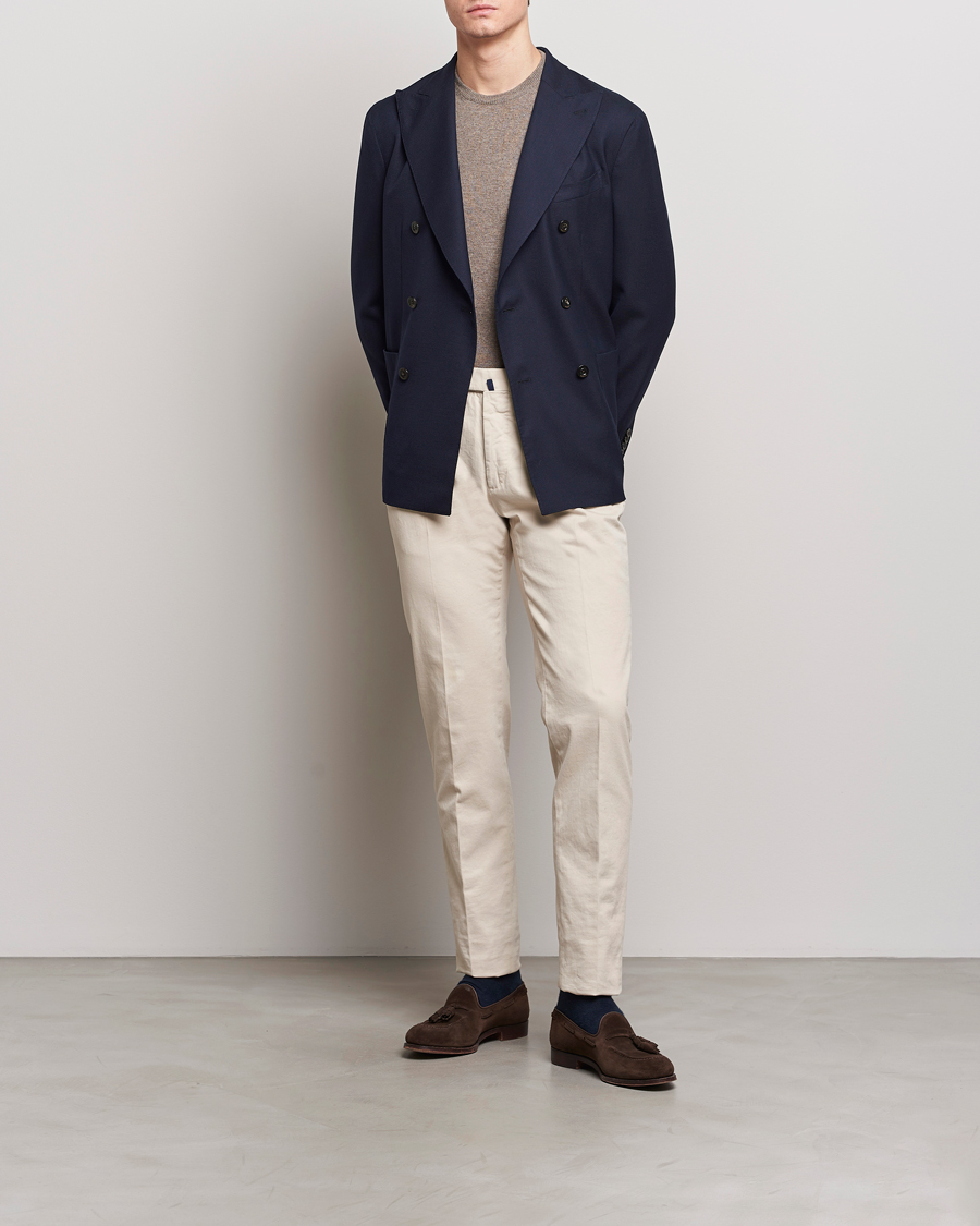 Herre | Blazere & jakker | Boglioli | K Jacket Double Breasted Wool Blazer Navy