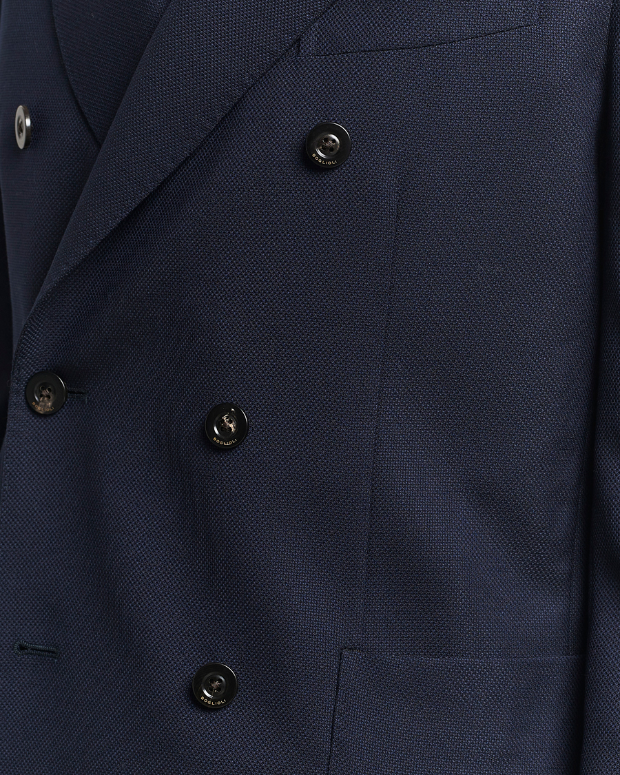Herre | Blazere & jakker | Boglioli | K Jacket Double Breasted Wool Blazer Navy