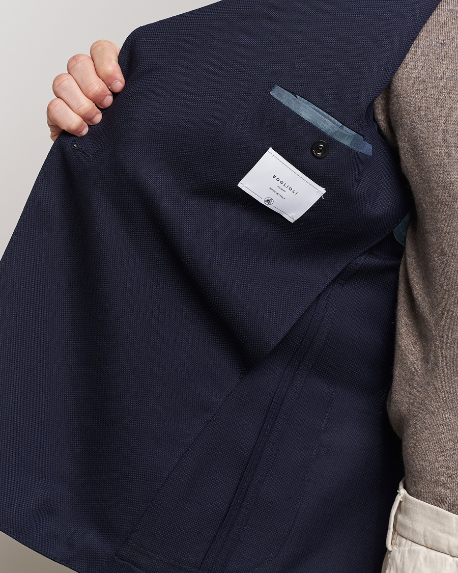 Herre | Blazere & jakker | Boglioli | K Jacket Double Breasted Wool Blazer Navy