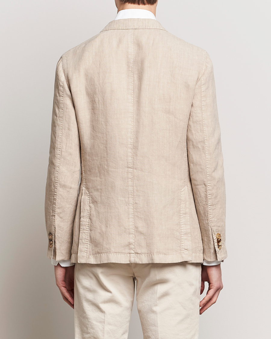 Herre | Blazere & jakker | Boglioli | K Jacket Linen Blazer Light Beige
