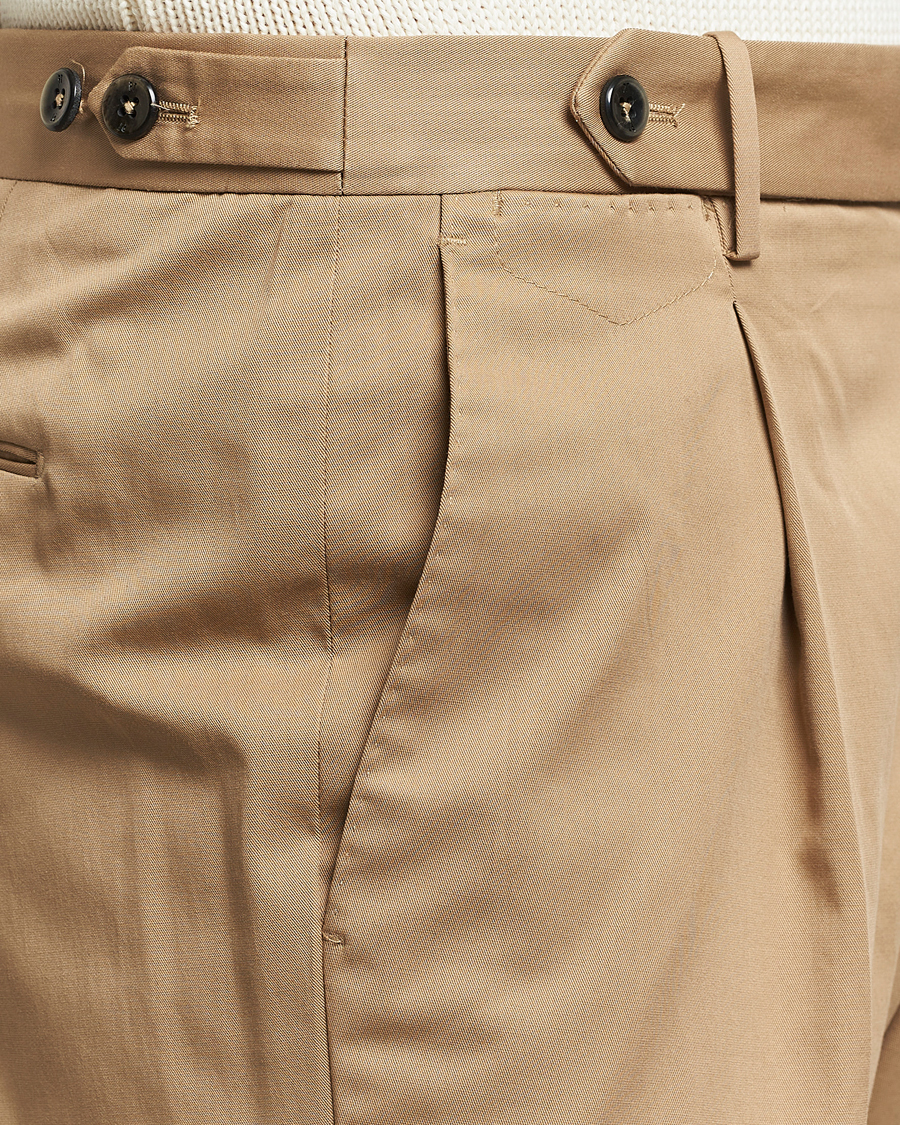 Herre | Bukser | PT01 | Gentleman Fit Cotton/Stretch Chinos Beige