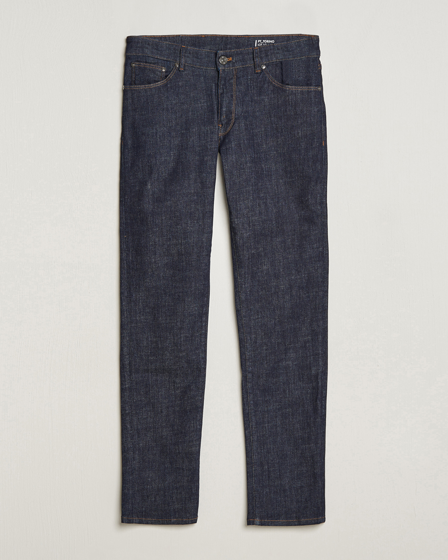 Herre | Jeans | PT01 | Slim Fit Stretch Jeans Dark Indigo
