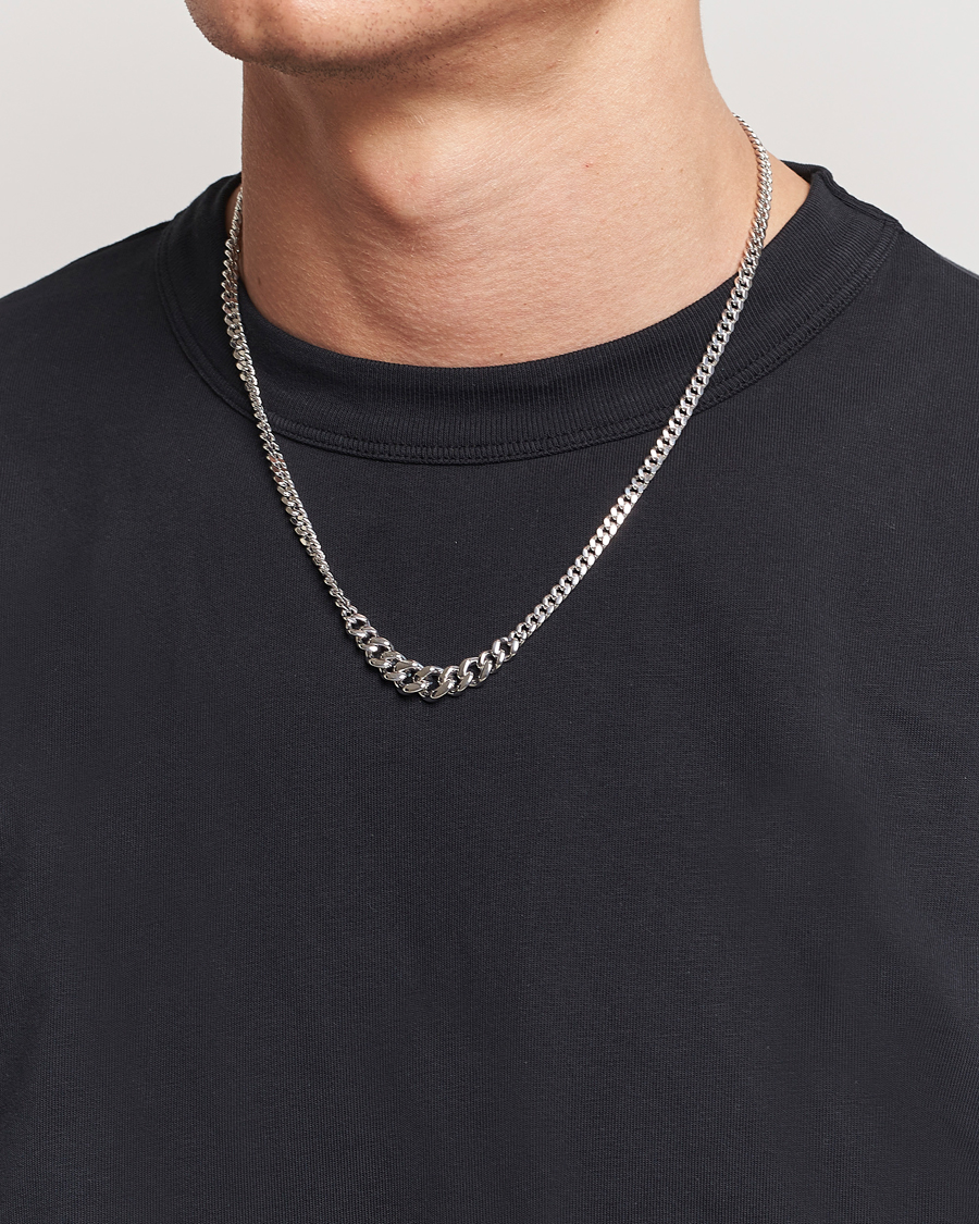 Herre | Smykker | Tom Wood | Dean Chain Necklace Silver