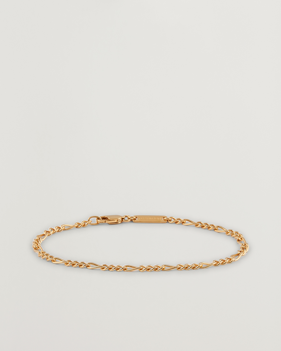 Herre | Tom Wood Bo Slim Bracelet Gold | Tom Wood | Bo Slim Bracelet Gold