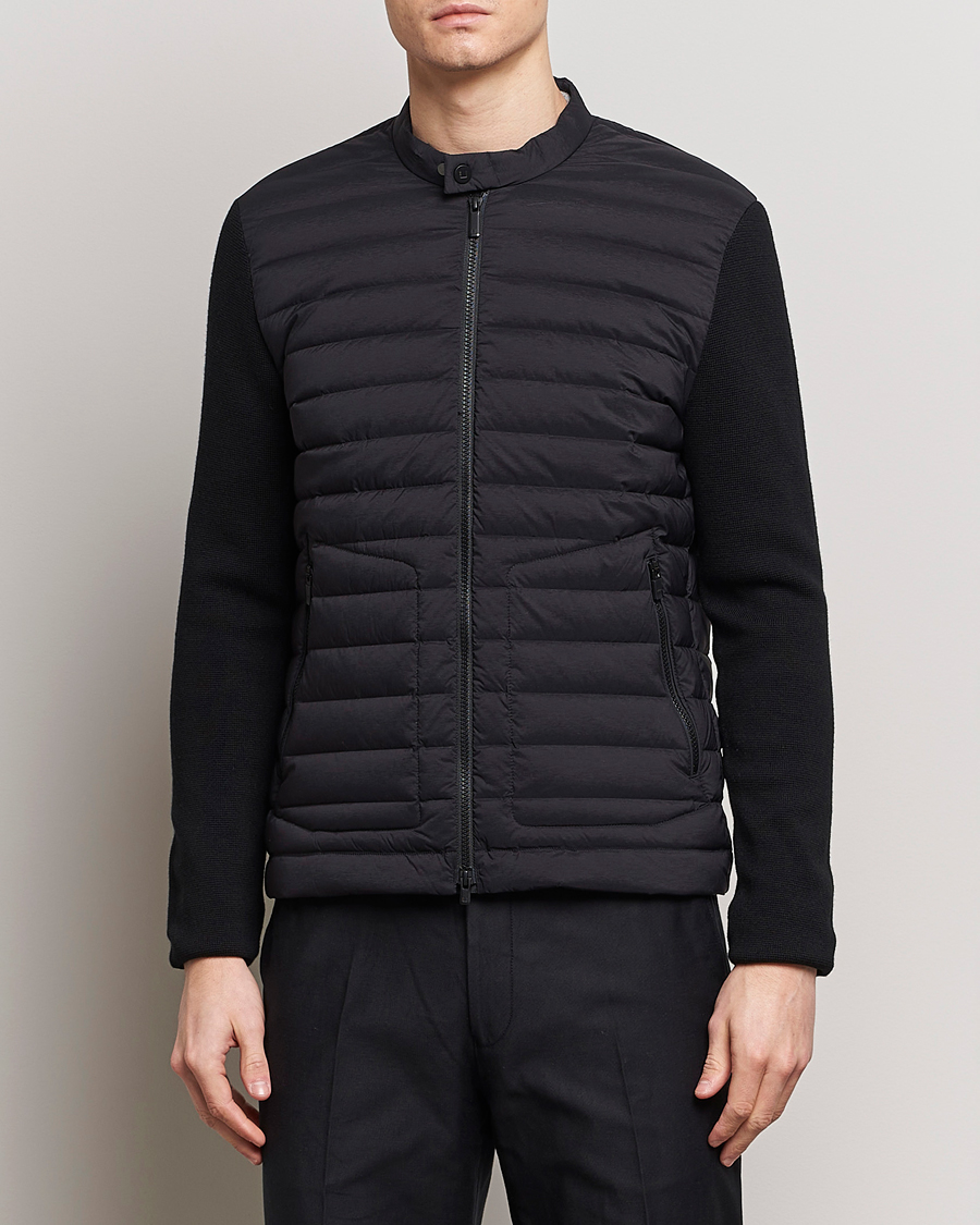 Herre | Formelle jakker | UBR | Super Sonic Savile Wool Hybrid Jacket Black Wool