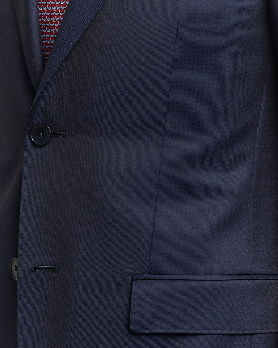 Herre | Jakkesæt | Zegna | Tailored Wool Suit Navy