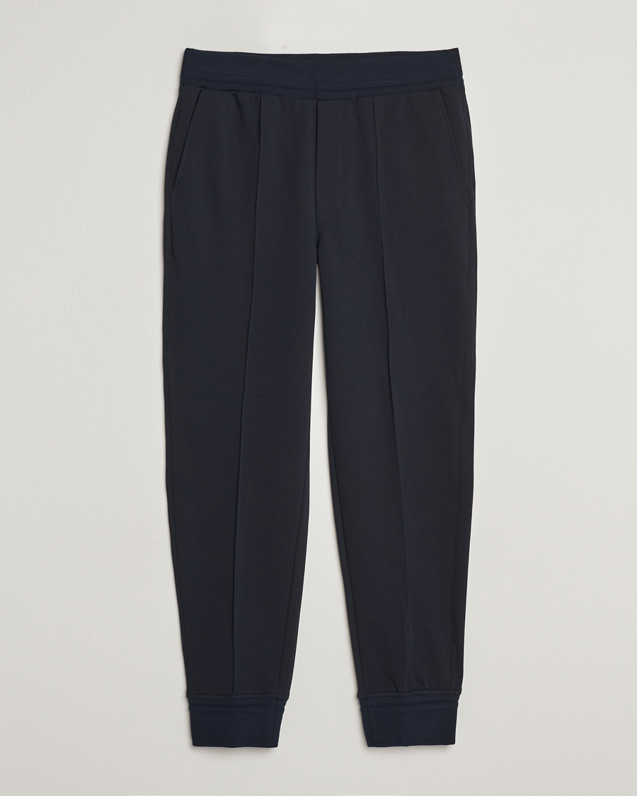 Herre |  | Zegna | Cotton Stretch Joggers Navy