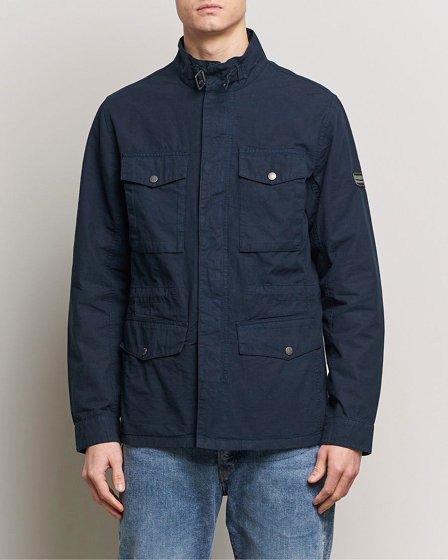 Herre | Tøj | Barbour International | Tourer Chatfield Casual Jacket Workwear Navy