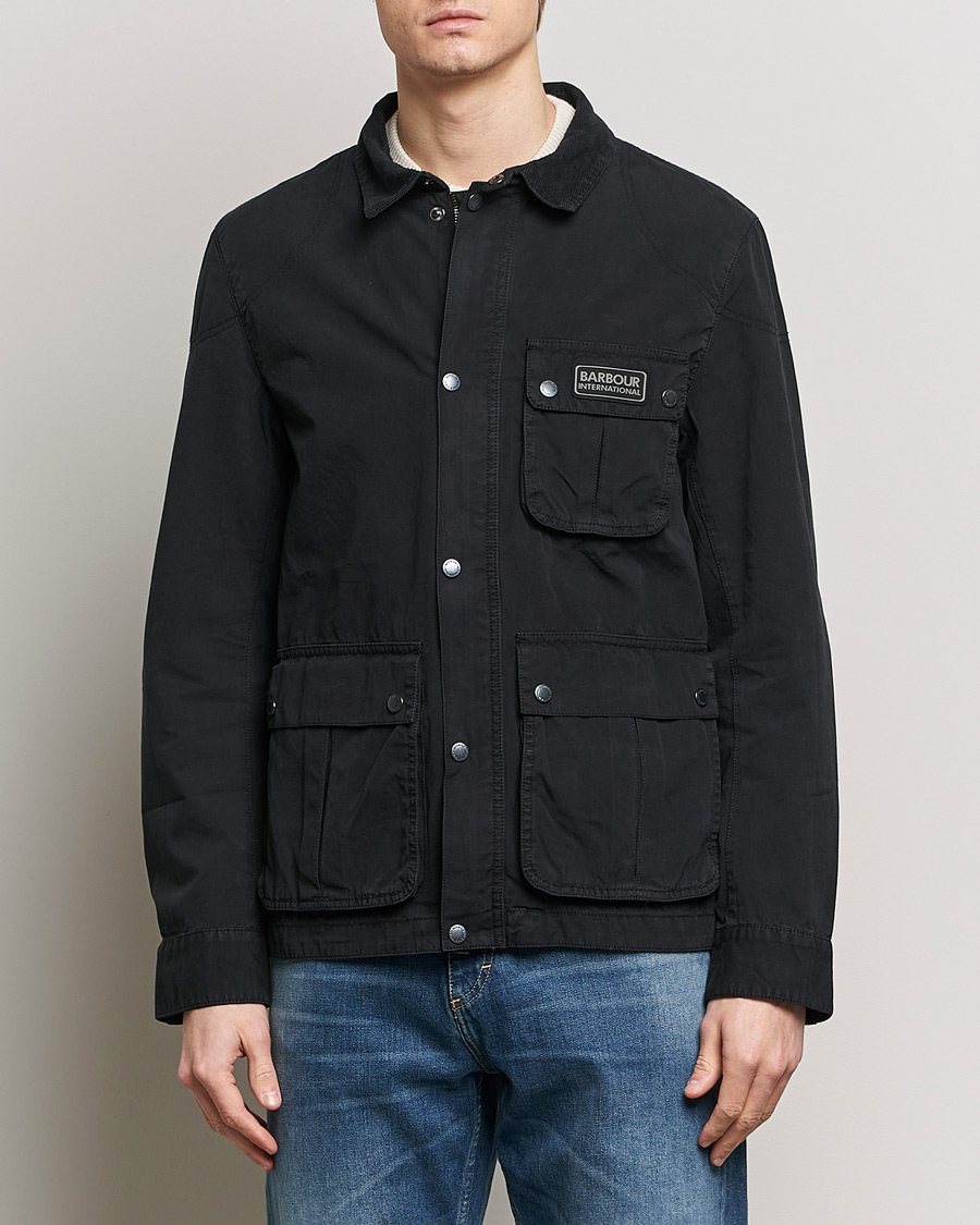 Herre | Jakker | Barbour International | Tourer Barwell Casual Jacket Black