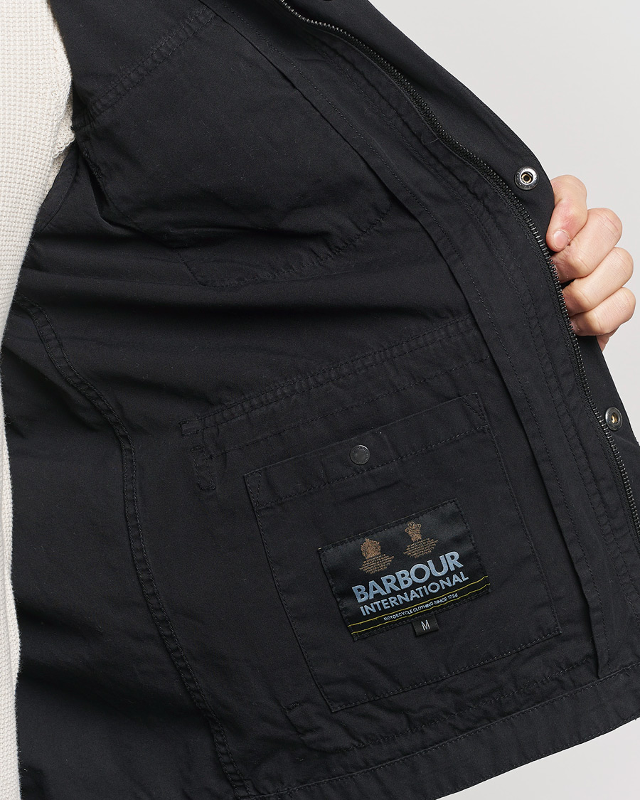 Herre | Jakker | Barbour International | Tourer Barwell Casual Jacket Black