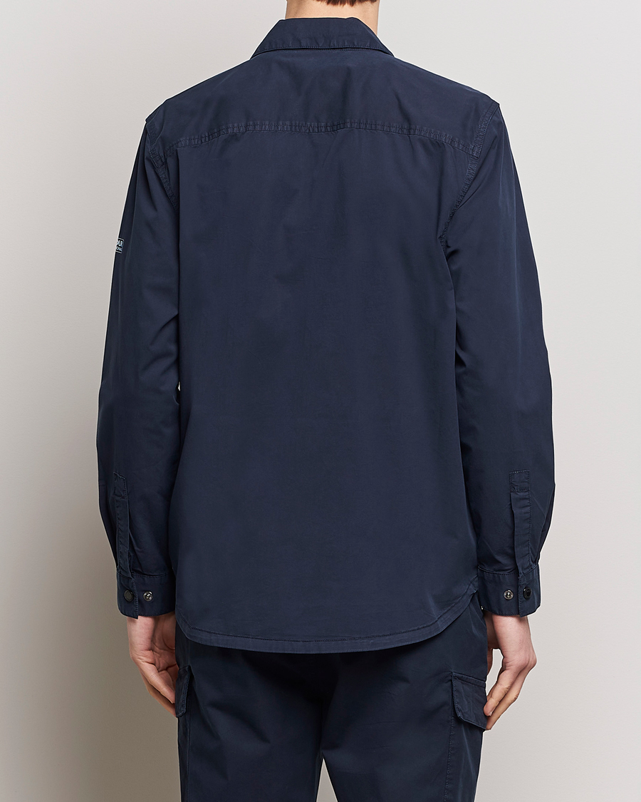 Herre | Skjorter | Barbour International | Parson Cotton Overshirt Navy