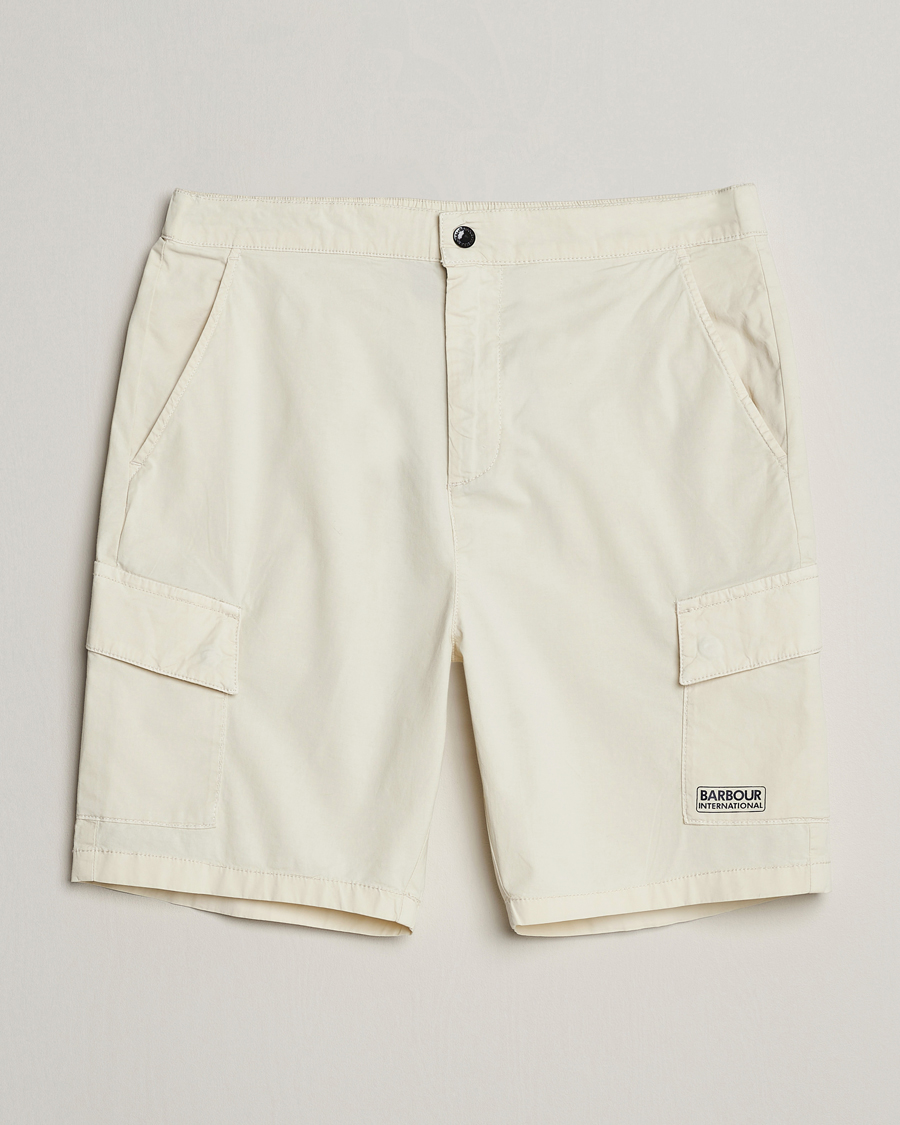 Herre | Shorts | Barbour International | Parson Cotton Shorts Dove Grey