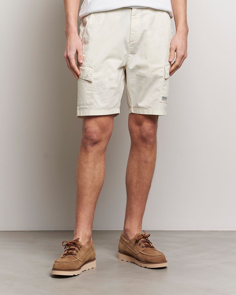 Herre | Shorts | Barbour International | Parson Cotton Shorts Dove Grey