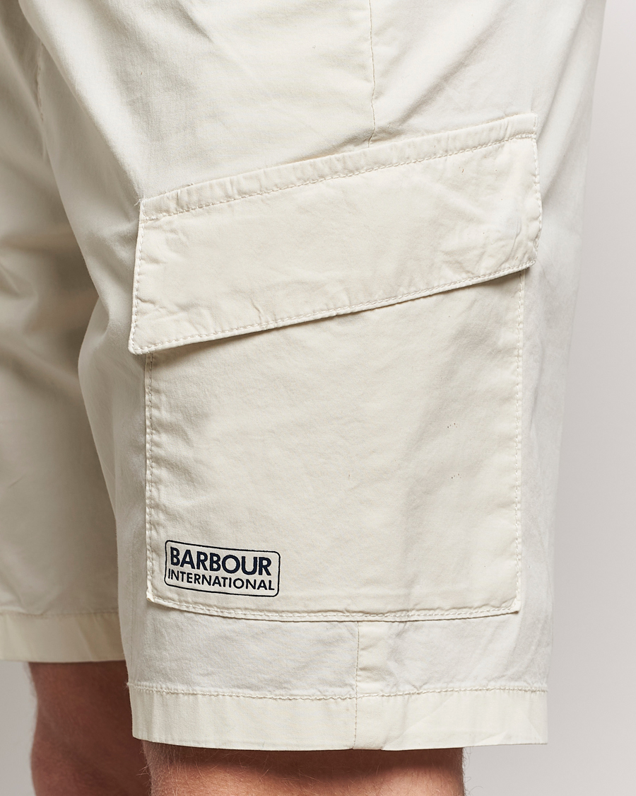 Herre | Shorts | Barbour International | Parson Cotton Shorts Dove Grey