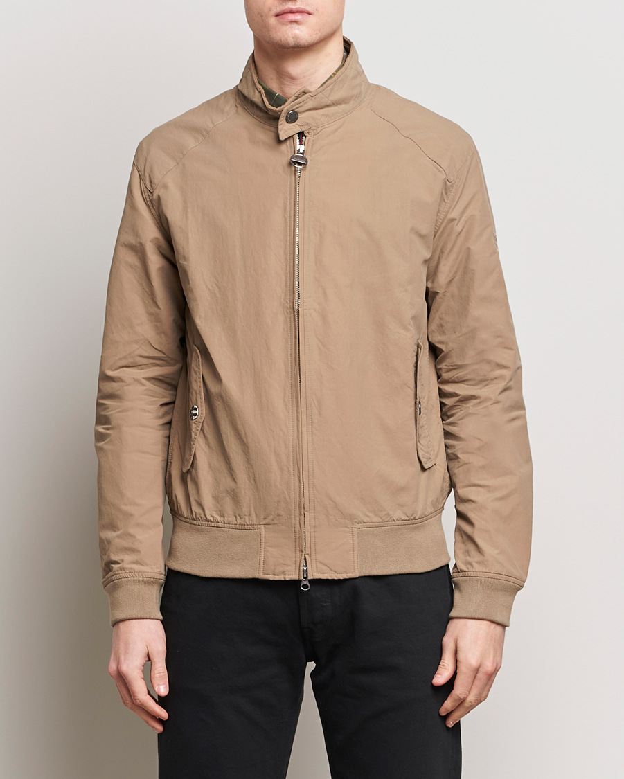 Herre | Udsalg | Barbour International | Rectifier Harrington Steve McQueen Jacket Military Brown